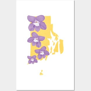 Rhode Island Violet Posters and Art